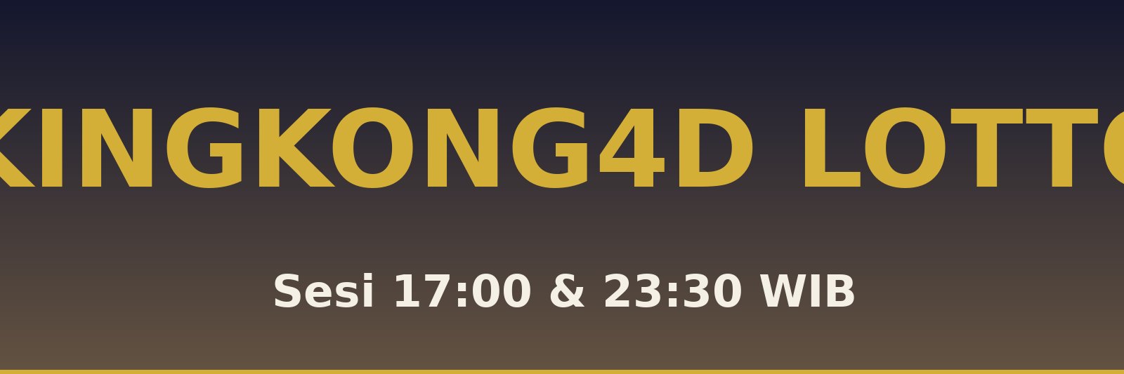 Kingkong4D Lotto Ulu Barumun